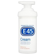 E45 Cream Pump Treatment For Dry Skin Conditions 500g
