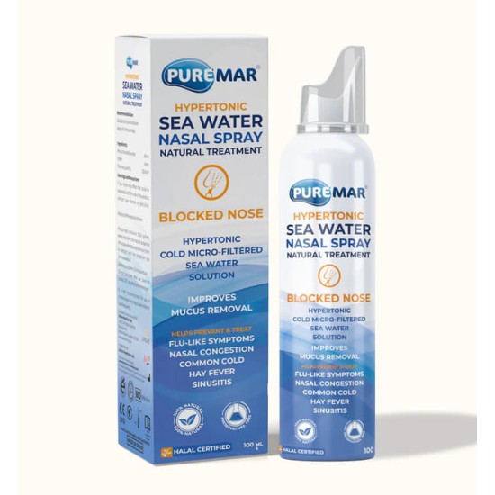 Puremar Hypertonic Nasal Spray 100ml