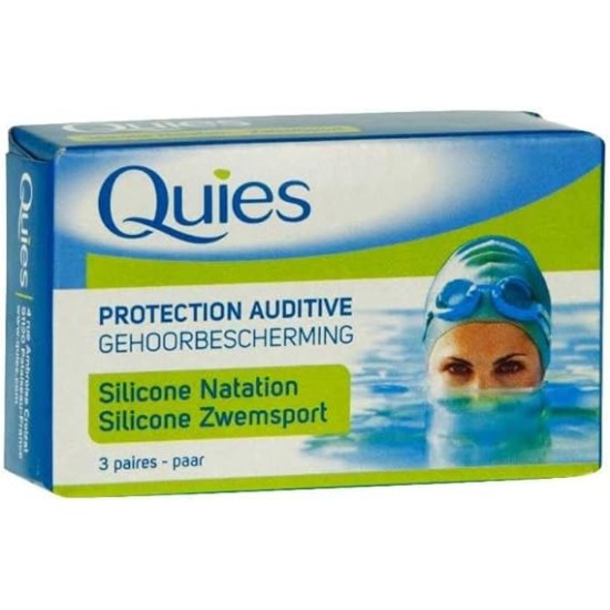 Quies Ear Plugs Silicone 3 Pairs