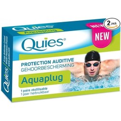 Quies Ear Protection Aquaplug 1 Reusable Pair