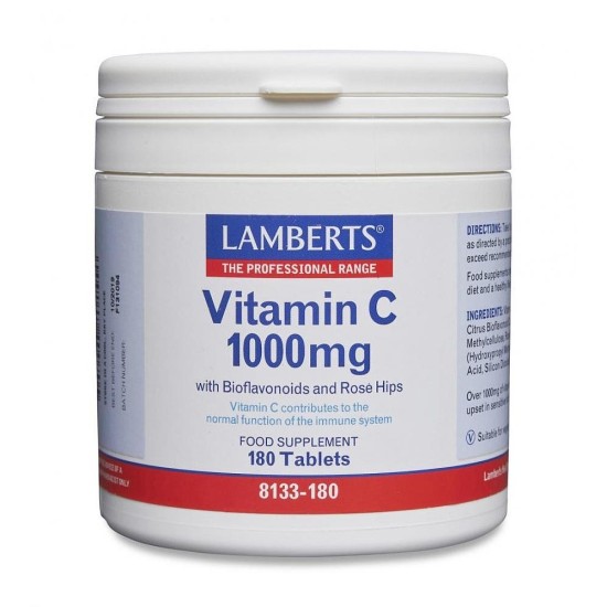 Lamberts Vitamin C 1000mg 180 Tablets