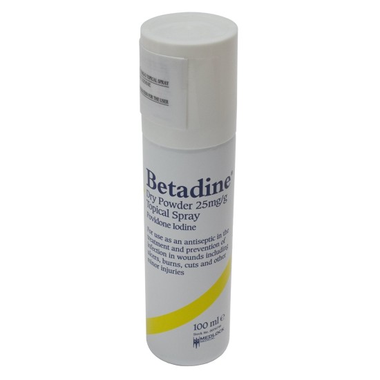 Betadine Dry Powder Spray 55gm