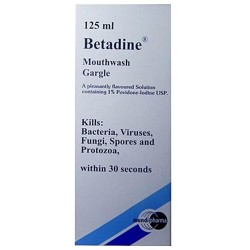 Betadine Mouthwash 125ml