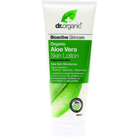 Dr Organic Organic Aloe Vera Skin Lotion 200ml
