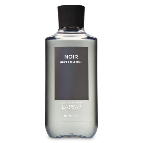 Bath And Body Works Noir Men's Collection 2 In 1 Hair And Body Wash 295ml