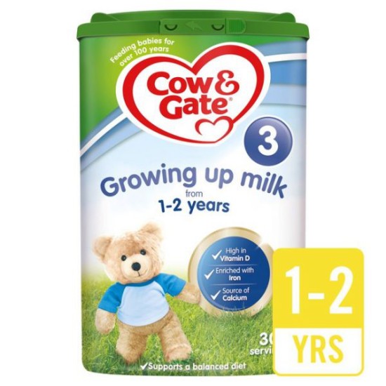 Cow And Gate Growing Up Milk  From 1 To 2 Years 900g