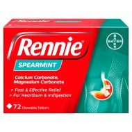 Rennie Spearmint 72 Tablets