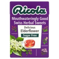 Ricola Elderflower Sugar Free Swiss Herb Drops 45g