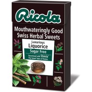Ricola Liquorice Sugar Free Swiss Herbal Sweets 