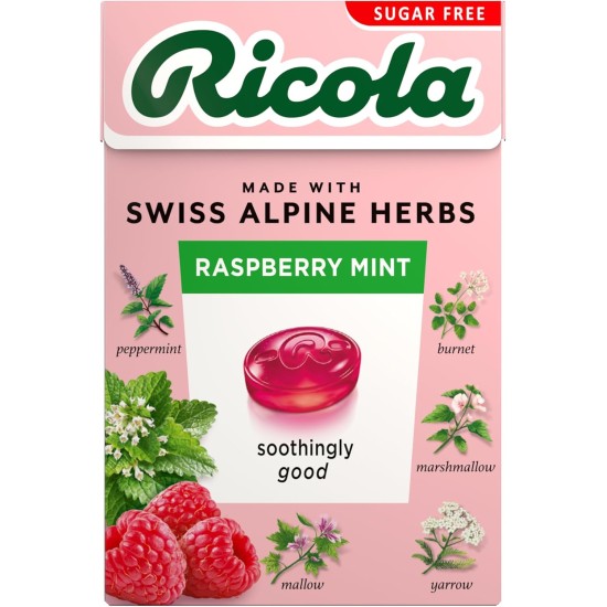 Ricola Raspberry Mint Sugar Free Sweets