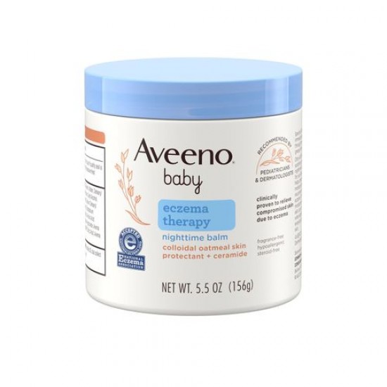 Aveeno Baby  Eczema Therapy Nighttime Balm 156gm