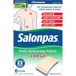Salonpas Patches Large 6`s