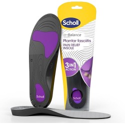 Scholl Plantar Fasciitis Pain Relief Insoles Small Size 4.5 - 6.5