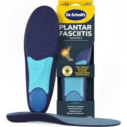 Scholl in-Balance Plantar Fasciitis Pain Relief Insoles Medium Size 7 - 8.5