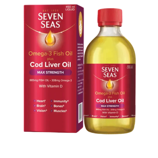 Seven Seas Cod Liver Max 450ml