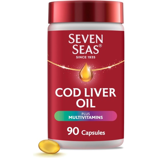 Seven Seas Cod Liver Oil and Multi Vitamins 90 Capsules