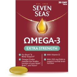 Seven Seas Omega-3 Fish Oil Extra Strength 30 Capsules