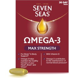 Seven Seas Omega-3 Fish Oil Max Strength 30 Capsules