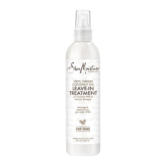 Shea Moisture 100% Coconut Oil Leave In Treatment 237ml Shea Moisture 100% Coconut Oil Leave In Treatment 237ml