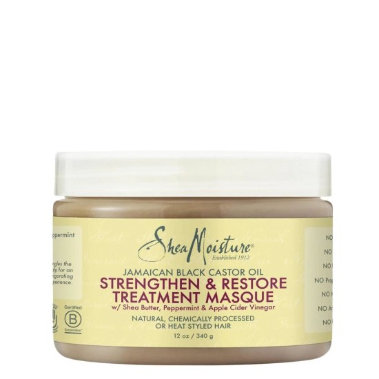 Shea Moisture Jamaican Black Castor Oil Treatment Masque 340g
