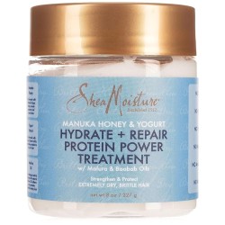 Shea Moisture Manuka Honey And Yogurt Hydrate + Repair Protein Power Treatment 227g