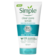 Simple Daily Skin Detox Clear Pore Scrub 150ml