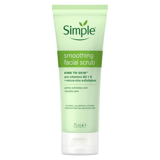 Simple Smoothing Cleansing Face Scrub 75ml