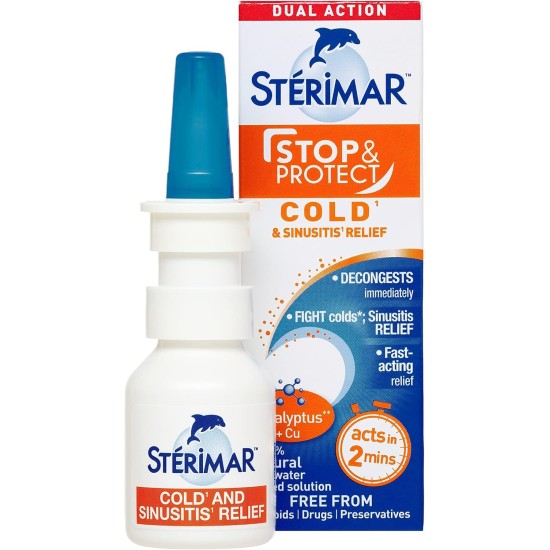 Sterimar Stop And Protect Cold And Sinus Relief 20ml