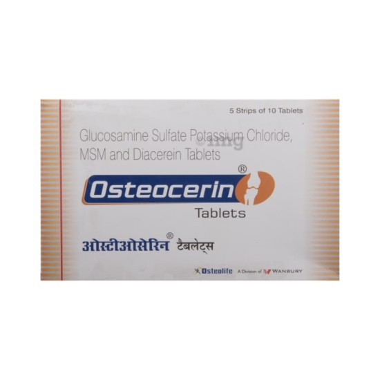 Osteocerin 5 Strips Of 10 Tablets