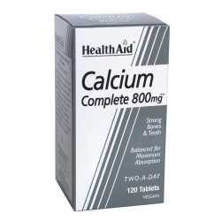 Health Aid Calcium Complete 800mg 120 Tablets Health Aid Calcium Complete 800mg 120 Tablets