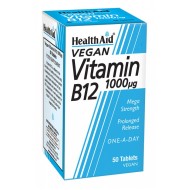 Health Aid Vitamin B12 1000ug 50 Tablets