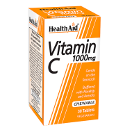 Health Aid Vitamin C 1000mg Chewable 30 Tablets