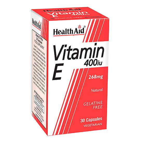 Health Aid Vitamin E 400iu 30 Capsules