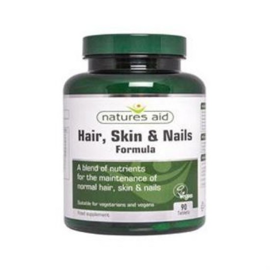 Natures Aid Hair,skin And Nails Formula 90 Tablets