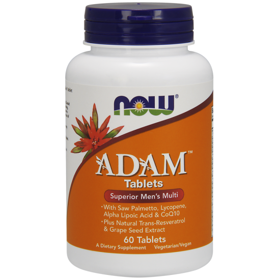 Now Foods Adam Superior Men's Multi-vitamin 60 Tablets