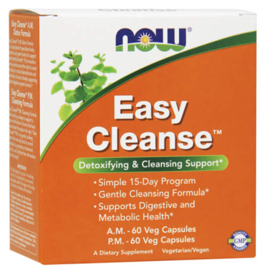 Now Foods Easy Cleanse Detoxifying And Cleansing 15 Day Kit