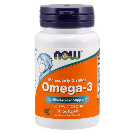 Now Foods Omega-3 1000 Mg 30 Softgels