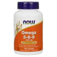 Now Foods Omega 3-6-9 Caps 100omg 100 Softgels