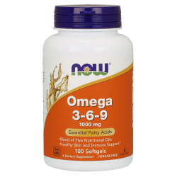 Now Foods Omega 3-6-9 Caps 100omg 100 Softgels Now Foods Omega 3-6-9 Caps 100omg 100 Softgels