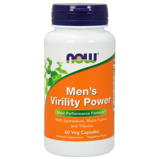 Now Foods Men's Virility Power 60 Veg Capsules