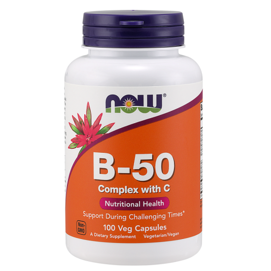 Now Foods Vitamin B-50  100 Tablets