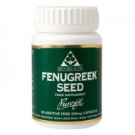 Bio-Health Fenugreek Seed 550mg Herbal Food Supplement 60 Capsules