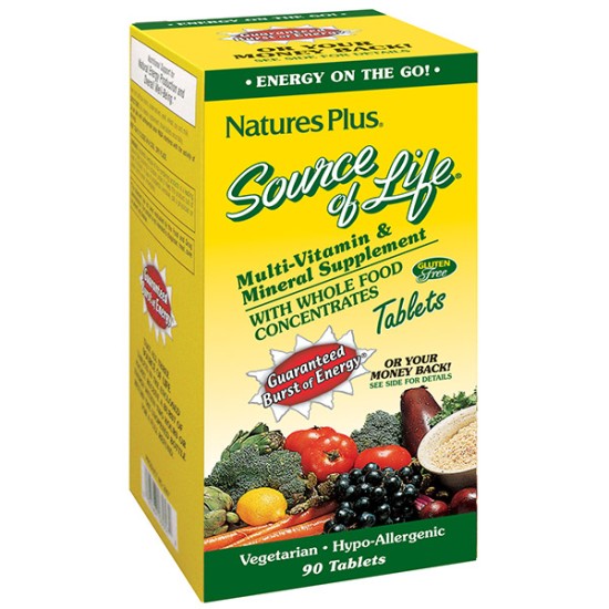 Natures Plus Source Of Life 90 Tablets