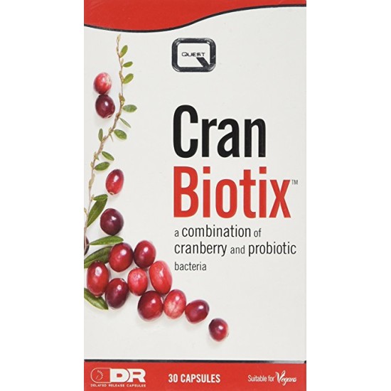 Quest Cranbiotix 30 Capsules Quest Cranbiotix 30 Capsules