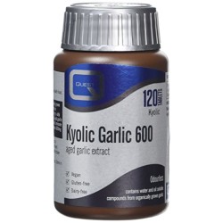 Quest Kyolic Odourless Garlic 600mg 120 Tablets Quest Kyolic Odourless Garlic 600mg 120 Tablets