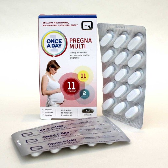  Quest Once A Day Pregna Multi 30 Tablets