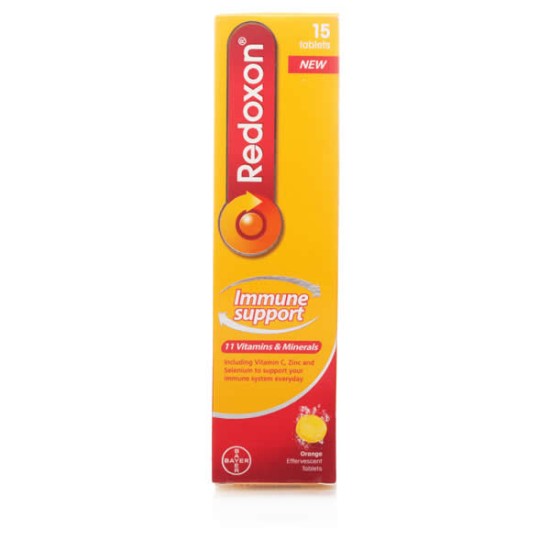 Redoxon Vitamin C 1000mg 15 Orange Effervescent Tablets