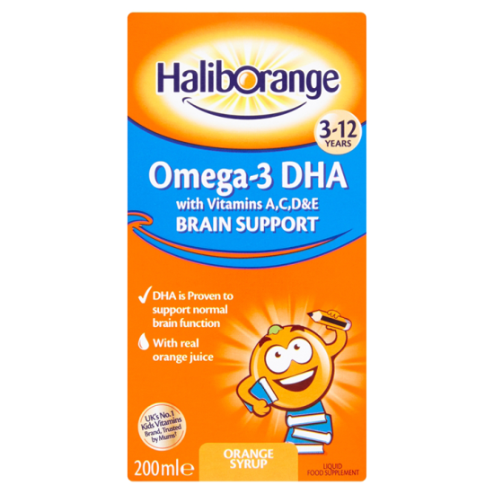 Haliborange 200 Ml Orange Omega 3 Syrup