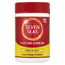 Seven Seas One A Day Pure Cod Liver Oil 60 Capsules Seven Seas One A Day Pure Cod Liver Oil 60 Capsules