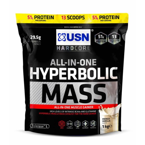 Usn Hyperbolic Mass French Vanilla 1kg